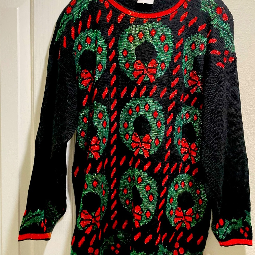 Holiday Wreath Christmas Sweater🎄❤️
